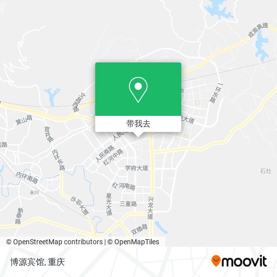 博源宾馆地图