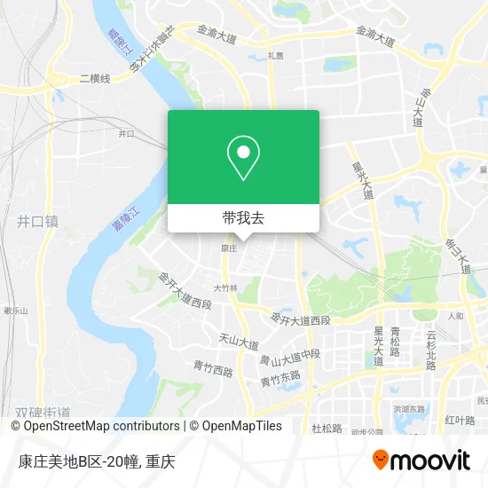 康庄美地B区-20幢地图