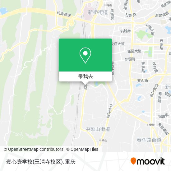 壹心壹学校(玉清寺校区)地图
