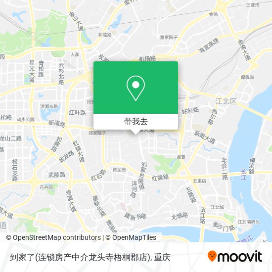 到家了(连锁房产中介龙头寺梧桐郡店)地图