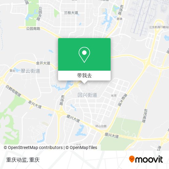 重庆动监地图