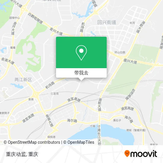重庆动监地图