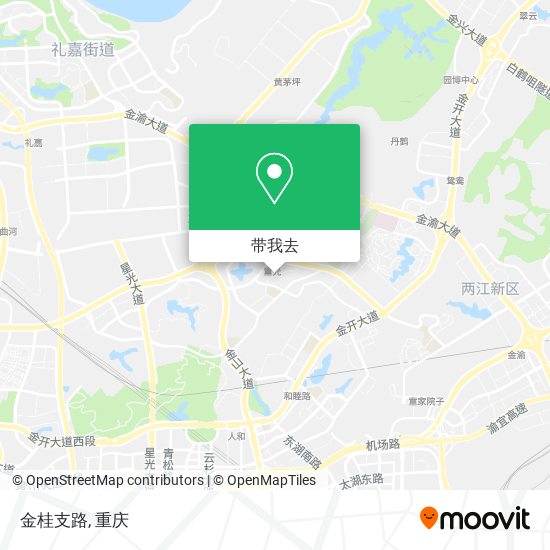 金桂支路地图