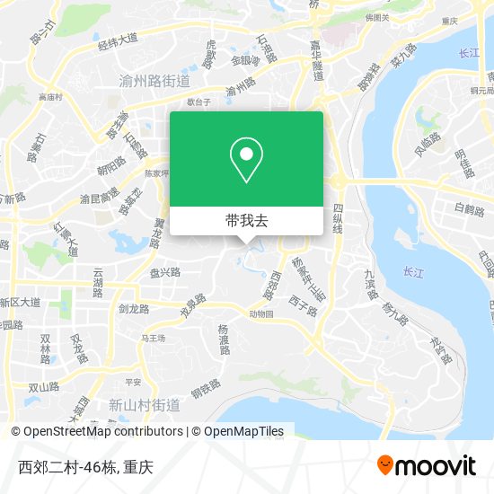 西郊二村-46栋地图