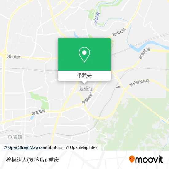 柠檬达人(复盛店)地图
