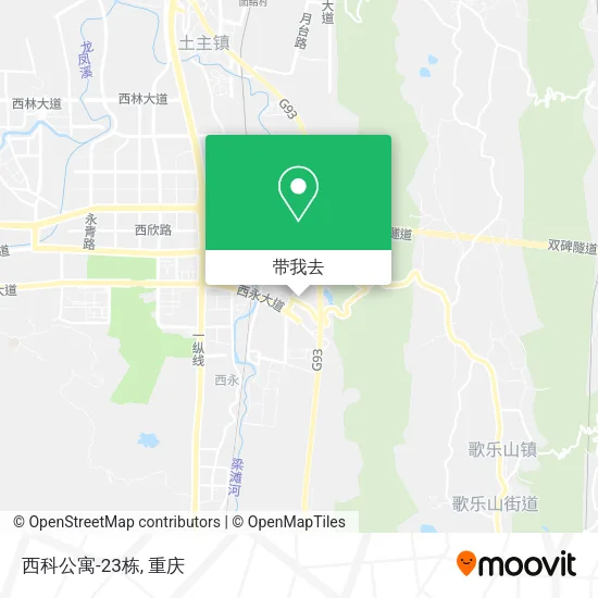 西科公寓-23栋地图