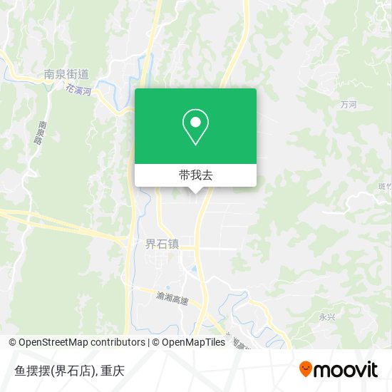 鱼摆摆(界石店)地图