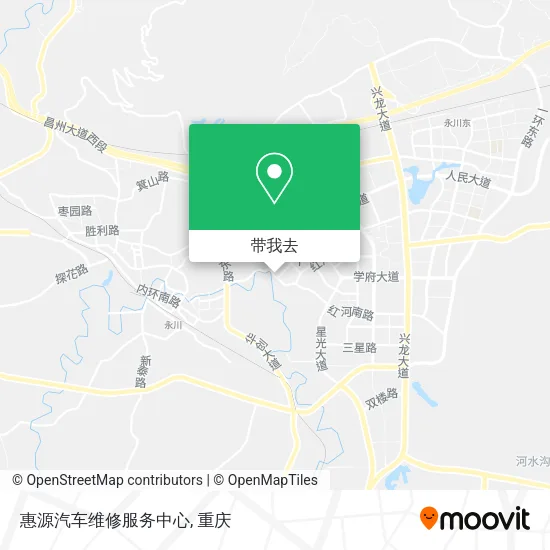 惠源汽车维修服务中心地图
