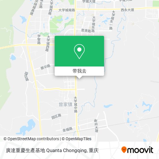 廣達重慶生產基地 Quanta Chongqing地图