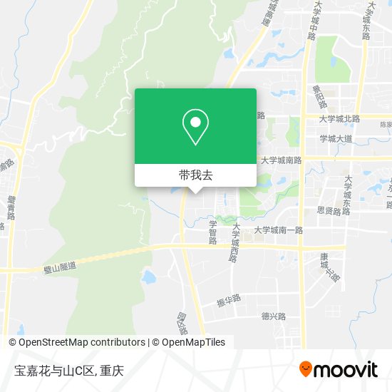 宝嘉花与山C区地图