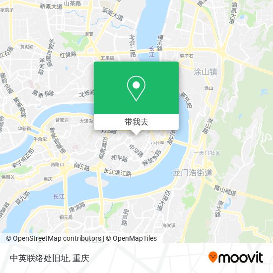 中英联络处旧址地图