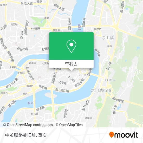 中英联络处旧址地图