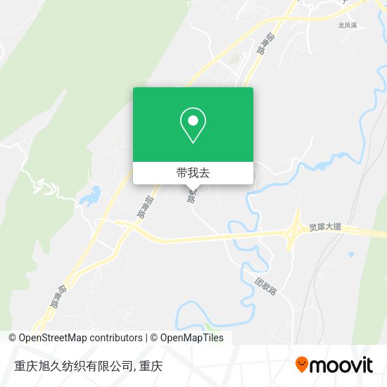重庆旭久纺织有限公司地图