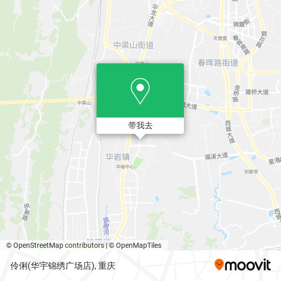 伶俐(华宇锦绣广场店)地图