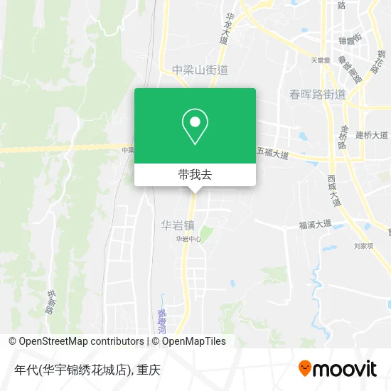 年代(华宇锦绣花城店)地图