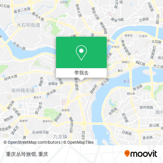 重庆丛玲旅馆地图