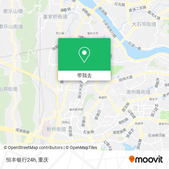 恒丰银行24h地图