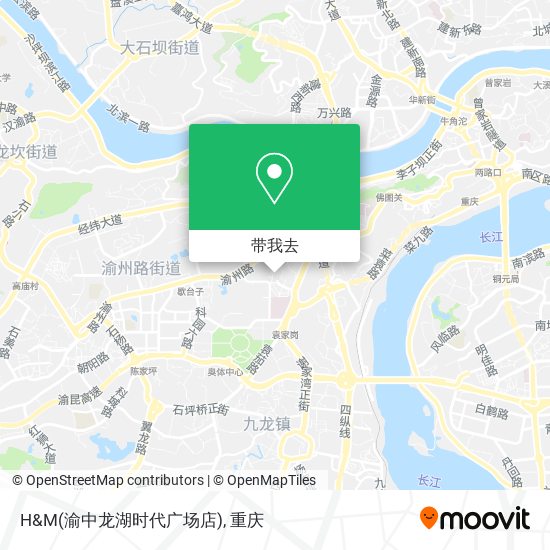 H&M(渝中龙湖时代广场店)地图