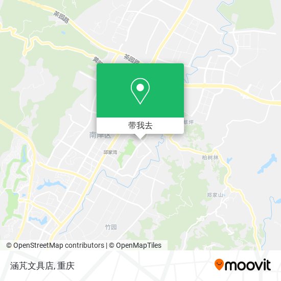 涵芃文具店地图