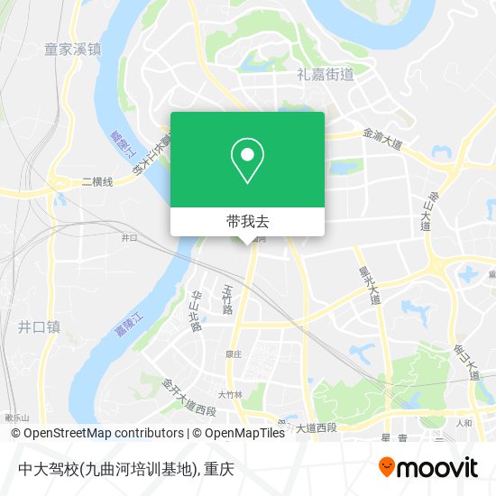 中大驾校(九曲河培训基地)地图