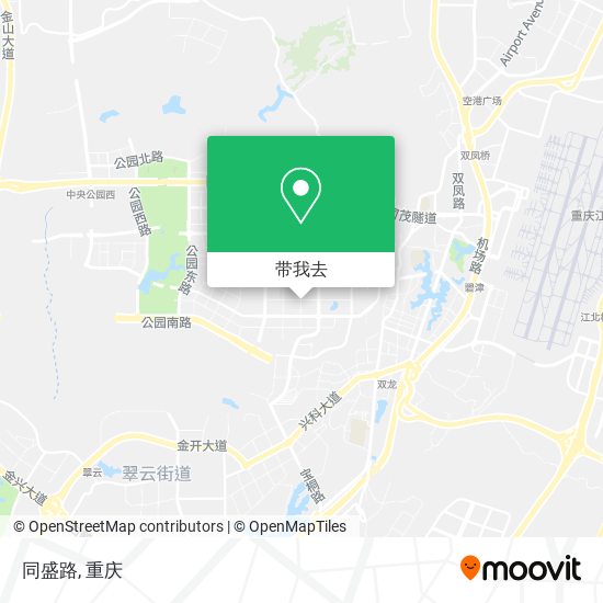 同盛路地图