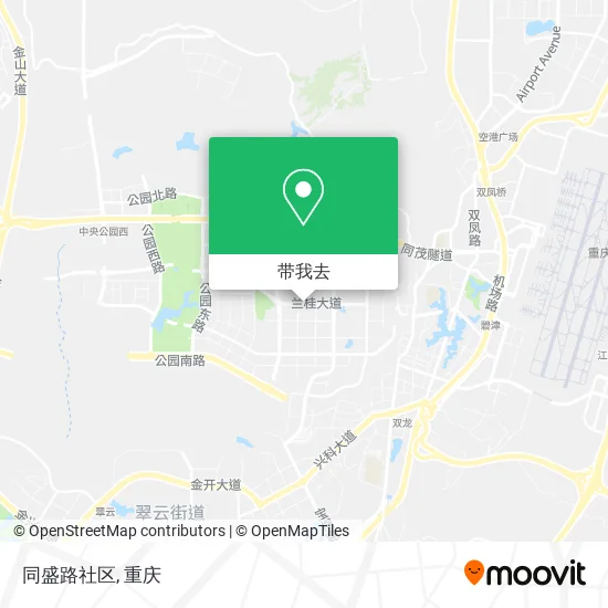 同盛路社区地图