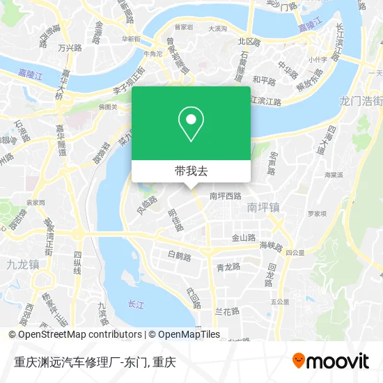 重庆渊远汽车修理厂-东门地图