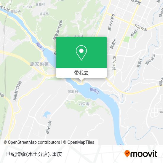 世纪情缘(水土分店)地图