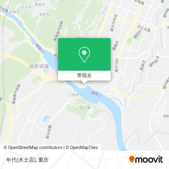 年代(水土店)地图