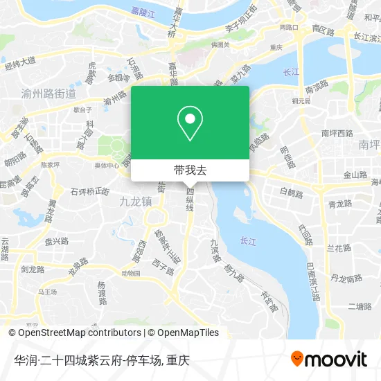 华润·二十四城紫云府-停车场地图