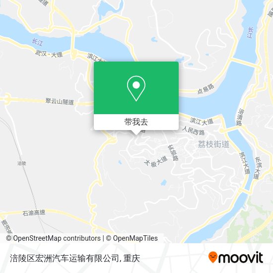 涪陵区宏洲汽车运输有限公司地图