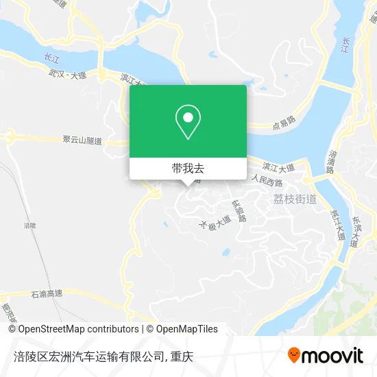 涪陵区宏洲汽车运输有限公司地图