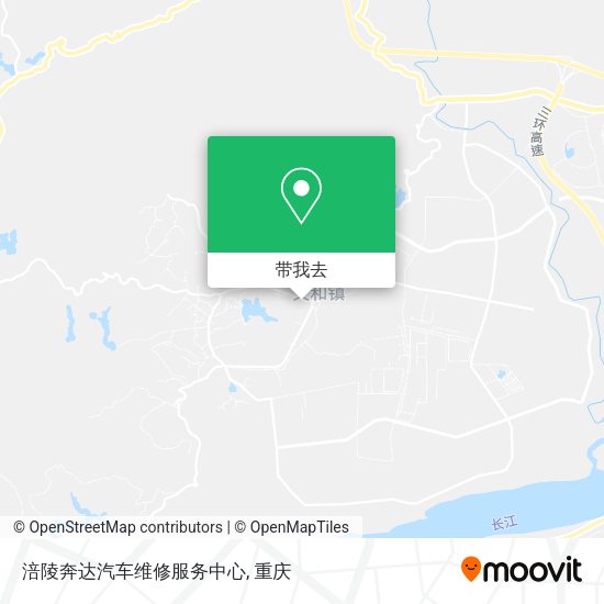 涪陵奔达汽车维修服务中心地图