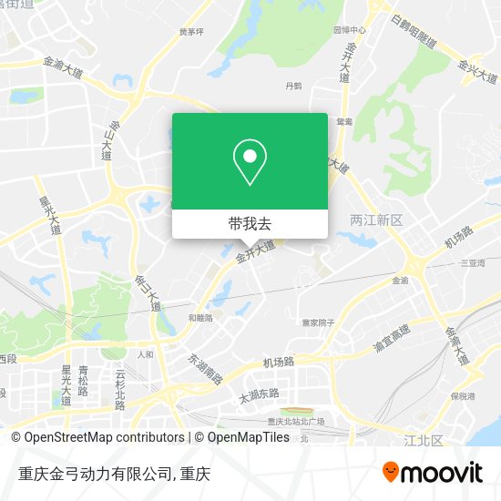 重庆金弓动力有限公司地图