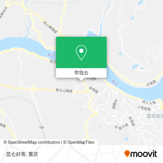 昆仑好客地图