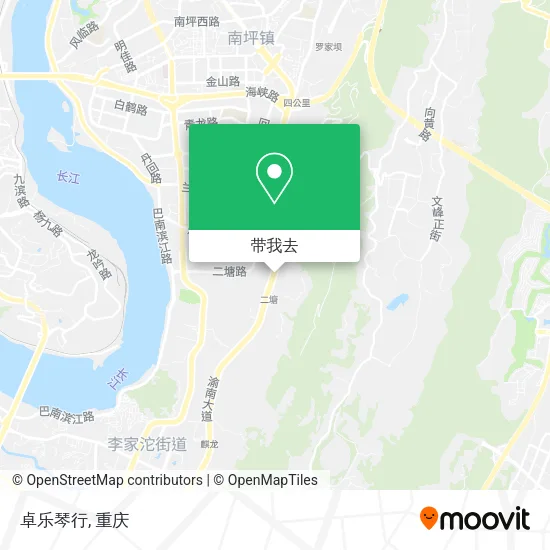 卓乐琴行地图