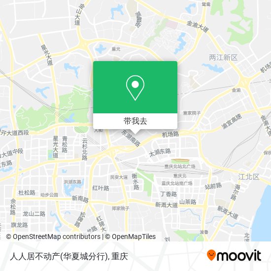 人人居不动产(华夏城分行)地图