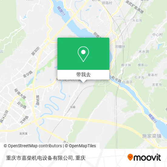 重庆市嘉柴机电设备有限公司地图