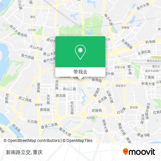 新南路立交地图