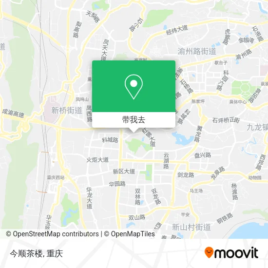 今顺茶楼地图