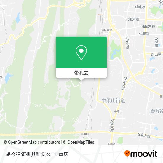 懋今建筑机具租赁公司地图