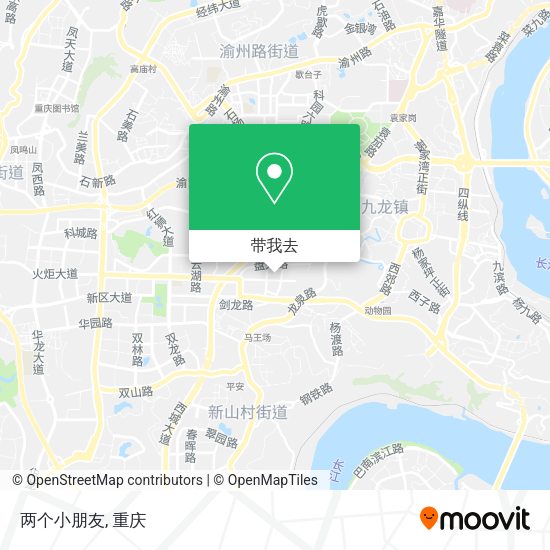 两个小朋友地图