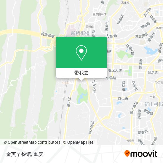 金英早餐馆地图