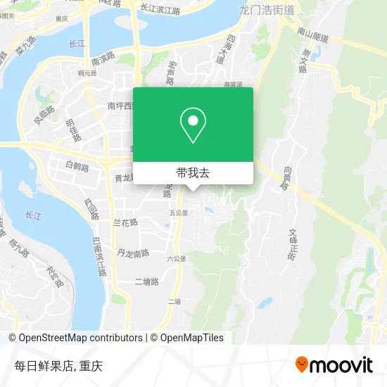 每日鲜果店地图