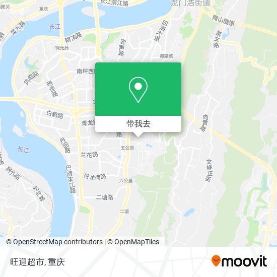旺迎超市地图