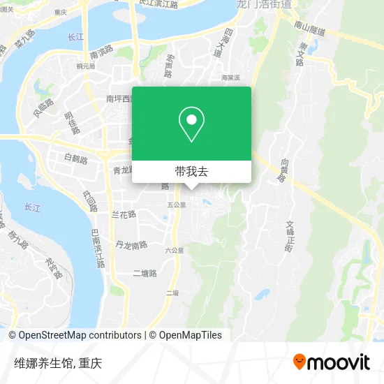 维娜养生馆地图