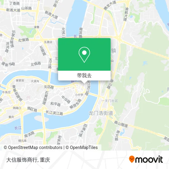 大信服饰商行地图