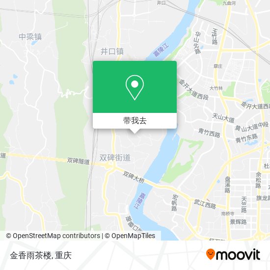 金香雨茶楼地图