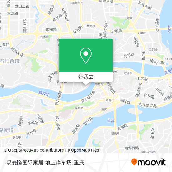 易麦隆国际家居-地上停车场地图