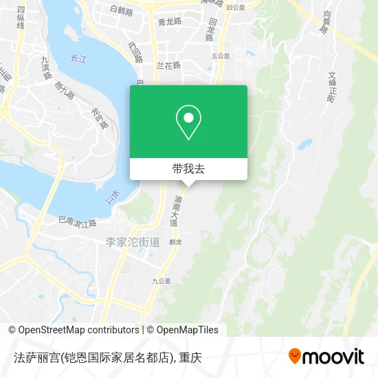 法萨丽宫(铠恩国际家居名都店)地图